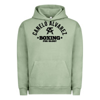 Pigment Oil Green canelo alvarez boxing Urban Hoodie - linhVisuals