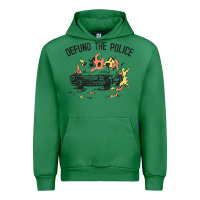 Emerald defund the police Urban Hoodie - linhVisuals