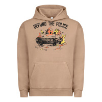 Pigment Burro defund the police Urban Hoodie - linhVisuals