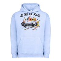 Pigment Grape Ice defund the police Urban Hoodie - linhVisuals