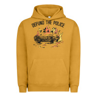 Pigment Peanut Butter defund the police Urban Hoodie - linhVisuals