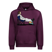 Mauve Wine #formula 1 Urban Hoodie - linhVisuals