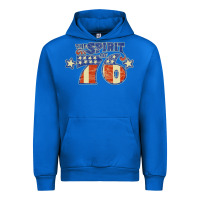 Cobalt spirit of 76    bicentennial Urban Hoodie - linhVisuals