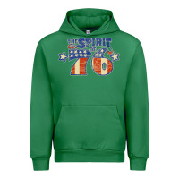 Emerald spirit of 76    bicentennial Urban Hoodie - linhVisuals