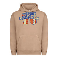 Pigment Burro spirit of 76    bicentennial Urban Hoodie - linhVisuals