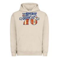 Pigment French Oak spirit of 76    bicentennial Urban Hoodie - linhVisuals