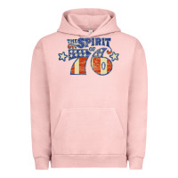 Pigment Salmon spirit of 76    bicentennial Urban Hoodie - linhVisuals