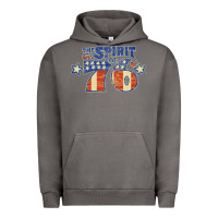 Pigment Tornado spirit of 76    bicentennial Urban Hoodie - linhVisuals