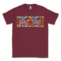 Burgundy little miss america Classic Tee - Artiststas