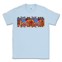 Dusty Blue little miss america Classic Tee - Artiststas