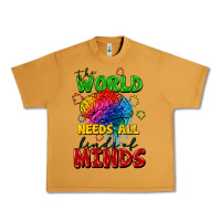Peanut Butter The world needs all kinds of minds Urban Heavy Tee - FaDigitalArtStudio