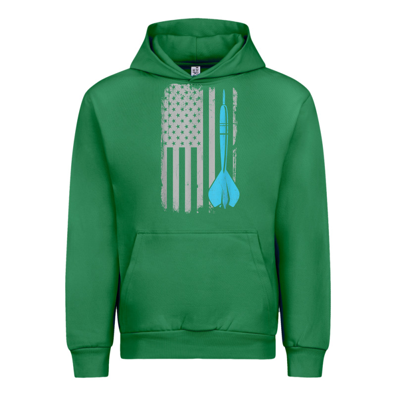 Throwing Darts   Vintage Usa American Flag For Dart Players T Shirt Urban Hoodie by linhVisuals | Teevron