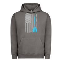 Pigment Tornado throwing darts   vintage usa american flag for dart players t shirt Urban Hoodie - linhVisuals