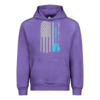 Tulip throwing darts   vintage usa american flag for dart players t shirt Urban Hoodie - linhVisuals