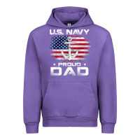 Tulip u.s navy proud dad with american flag gift veteran day t shirt Urban Hoodie - linhVisuals