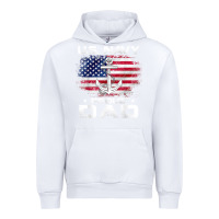 White u.s navy proud dad with american flag gift veteran day t shirt Urban Hoodie - linhVisuals