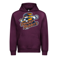 Mauve Wine greenville swamp rabbits Urban Hoodie - linhVisuals