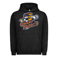 Pigment Black greenville swamp rabbits Urban Hoodie - linhVisuals