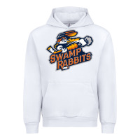 White greenville swamp rabbits Urban Hoodie - linhVisuals