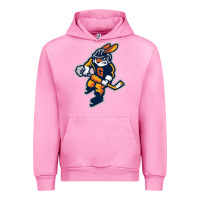 Fuchsia Pink greenville swamp rabbits Urban Hoodie - linhVisuals