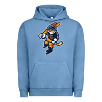 Pigment Pebble Blue greenville swamp rabbits Urban Hoodie - linhVisuals