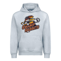 Heather Grey greenville swamp rabbits Urban Hoodie - linhVisuals