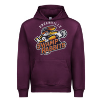 Mauve Wine greenville swamp rabbits Urban Hoodie - linhVisuals