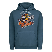 Pigment Midnight Navy greenville swamp rabbits Urban Hoodie - linhVisuals