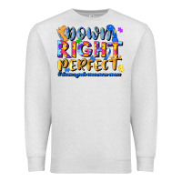 Oatmeal Heather down right perfect Premium Sweatshirt - JahusDesignShop