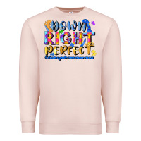 Pale Pink down right perfect Premium Sweatshirt - JahusDesignShop