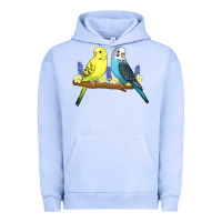 Pigment Grape Ice cute budgies Urban Hoodie - linhVisuals