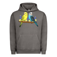 Pigment Tornado cute budgies Urban Hoodie - linhVisuals