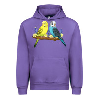 Cute Budgies Urban Hoodie | Teevron