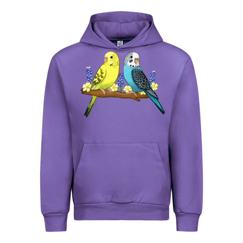 Cute Budgies Urban Hoodie by linhVisuals | Teevron