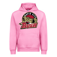 Fuchsia Pink rapid city rush Urban Hoodie - linhVisuals