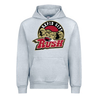 Heather Grey rapid city rush Urban Hoodie - linhVisuals