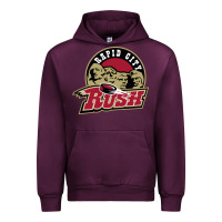 Mauve Wine rapid city rush Urban Hoodie - linhVisuals