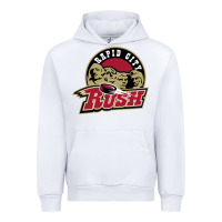 White rapid city rush Urban Hoodie - linhVisuals