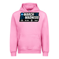 Fuchsia Pink MARCH MADNESS Urban Hoodie - linhVisuals