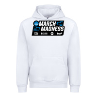 White MARCH MADNESS Urban Hoodie - linhVisuals