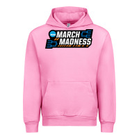 Fuchsia Pink MARCH MADNESS Urban Hoodie - linhVisuals
