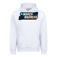 White MARCH MADNESS Urban Hoodie - linhVisuals