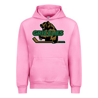 Fuchsia Pink utah grizzlies Urban Hoodie - linhVisuals