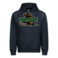 Navy utah grizzlies Urban Hoodie - linhVisuals