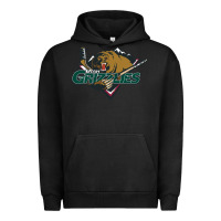 Pigment Black utah grizzlies Urban Hoodie - linhVisuals