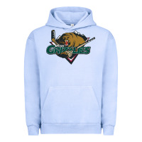Pigment Grape Ice utah grizzlies Urban Hoodie - linhVisuals