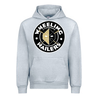 Heather Grey wheeling nailers Urban Hoodie - linhVisuals