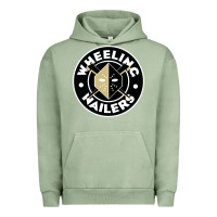 Pigment Oil Green wheeling nailers Urban Hoodie - linhVisuals