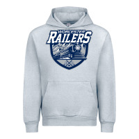 Heather Grey worcester railers Urban Hoodie - linhVisuals