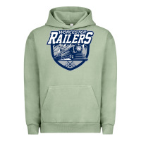 Pigment Oil Green worcester railers Urban Hoodie - linhVisuals